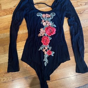 Emma & Sam Flower Bodysuit